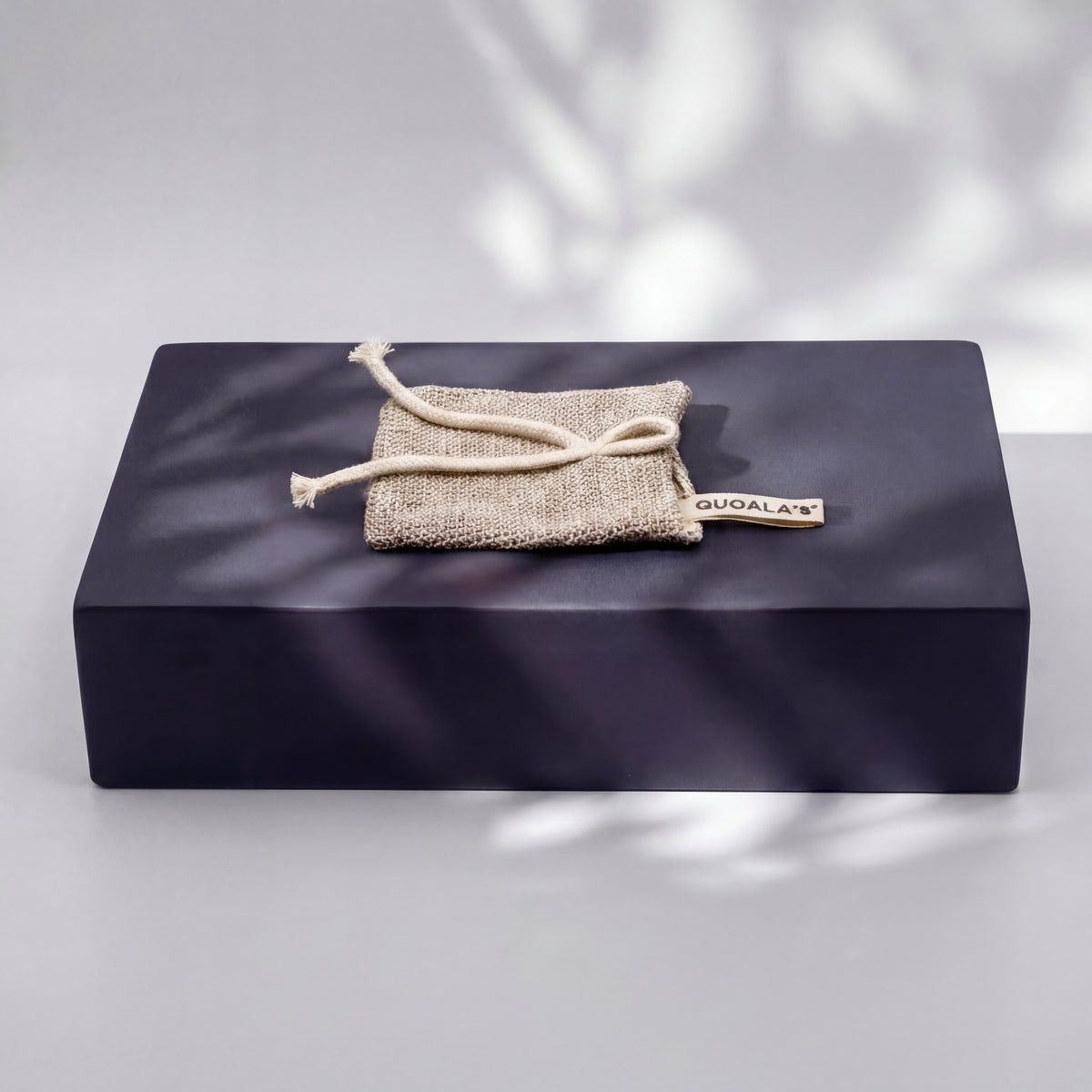 Seifensäckchen (Bio-Leinen-Mischgewebe, weich, Vegan)