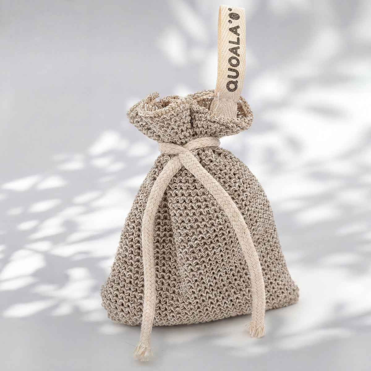 Seifensäckchen (Bio-Leinen-Mischgewebe, weich, Vegan)