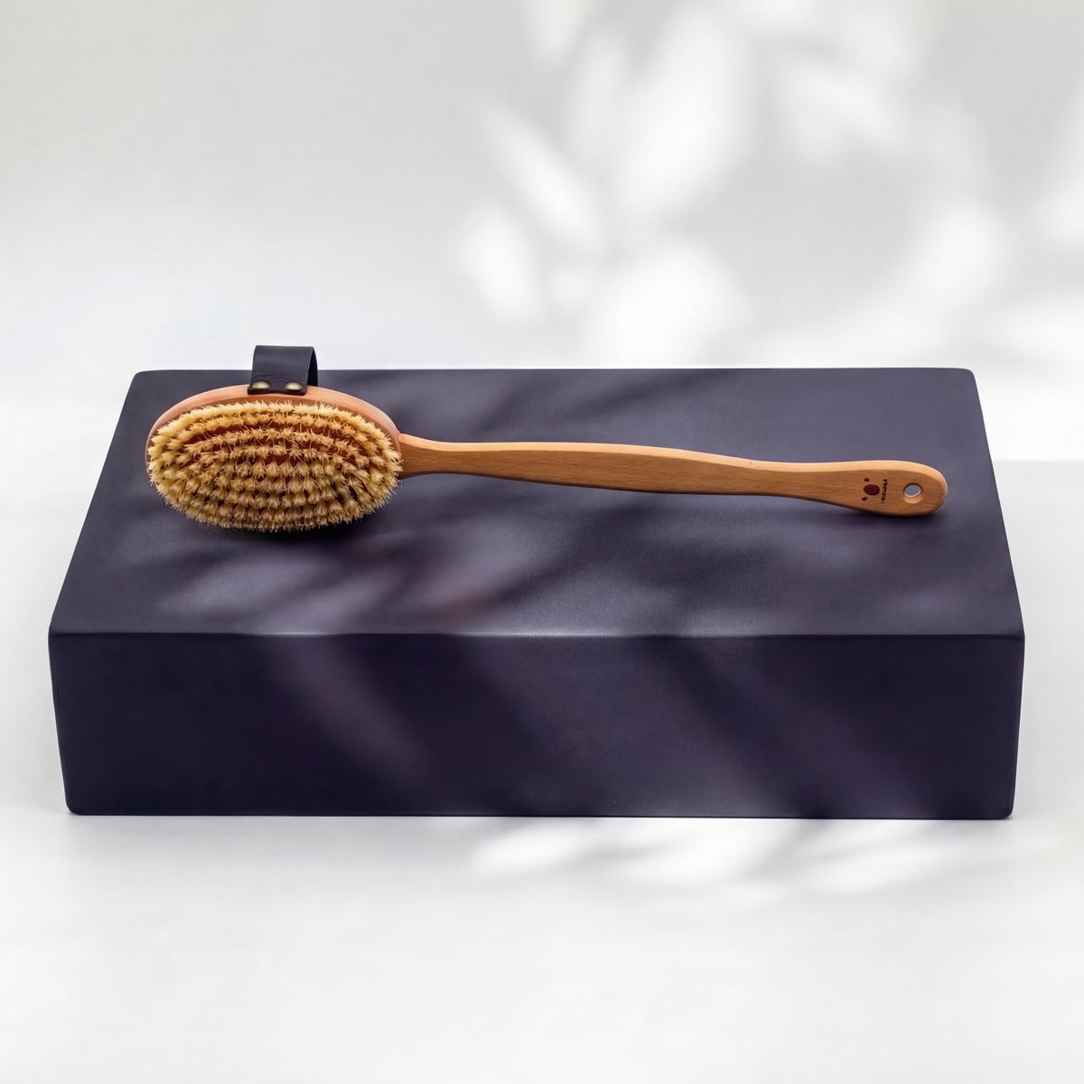 Badebürste (Schweineborsten, weich) – ohne Kordel