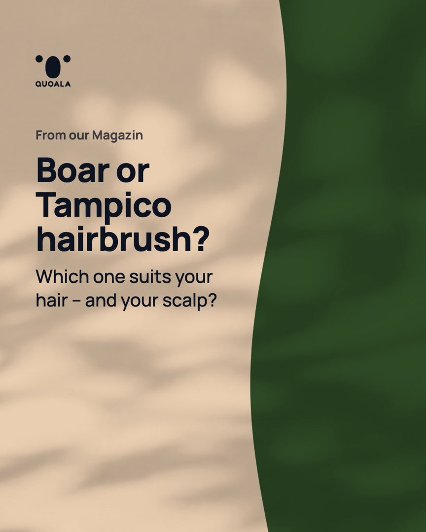 Instagram-Post: Wildschwein oder Tampico – welche Haarbürste passt zu Deinem Haar und Deiner Kopfhaut?