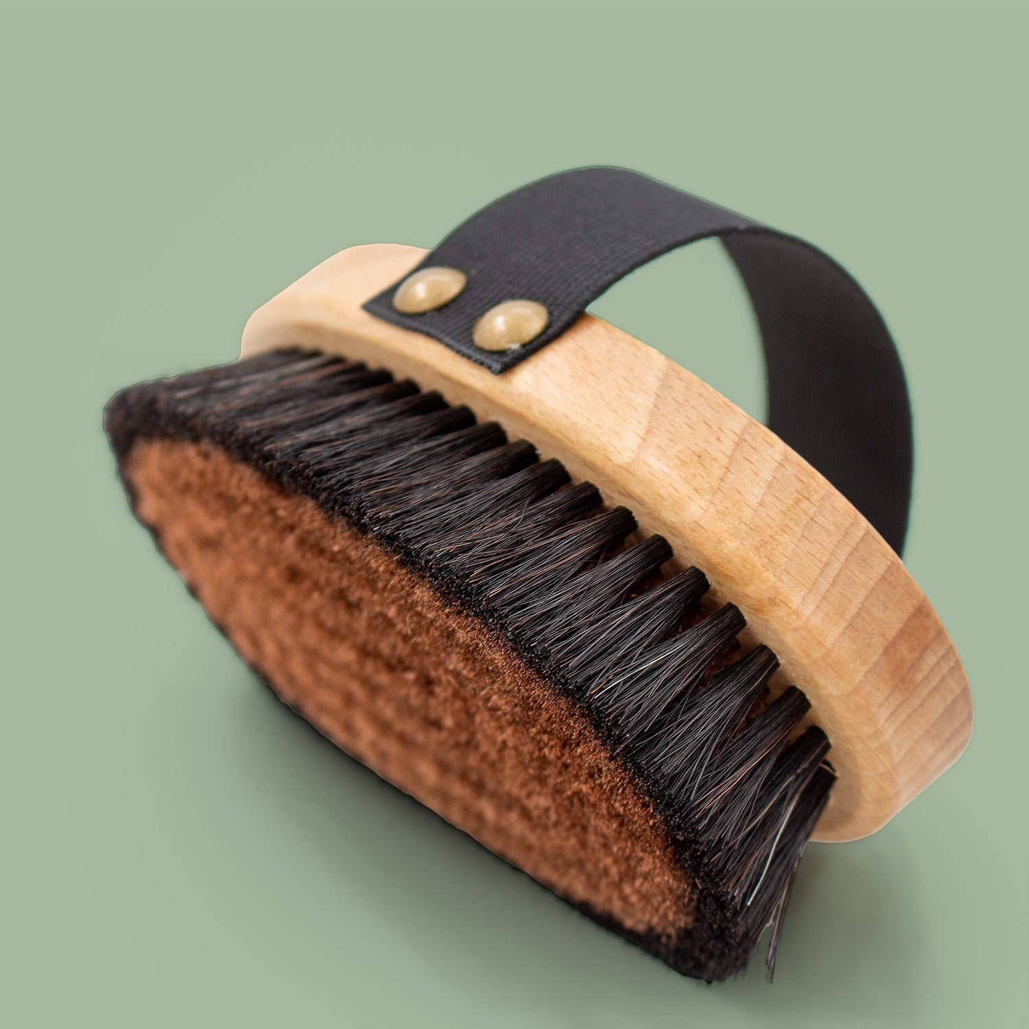 QUOALA® ionic dry brush – bronze + 100% natural bristles – made in Germany & FSC certified wood